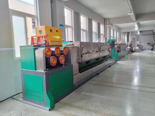 Plastic Machinery Twin Screw Sandwich PP Strapping Tape Production Line PP Strapping Tape Equipment with 5-19mm Automatic Wrapping Machine