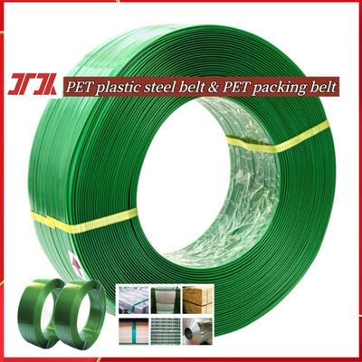 Custom PET Plastic Strapping Tape Brickyard Strapping Tape For Heavy Product Strapping
