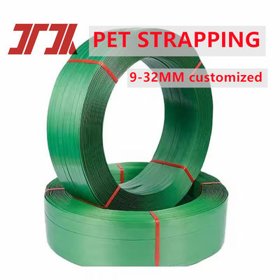 Customized Polyester PET Pallet Packing Plastic Steel Strapping Rolls Strips For Packaging