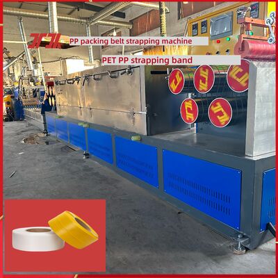 Durable PP Strap Making Machine Adjustable Tension with Single Or Double Screw Extruder