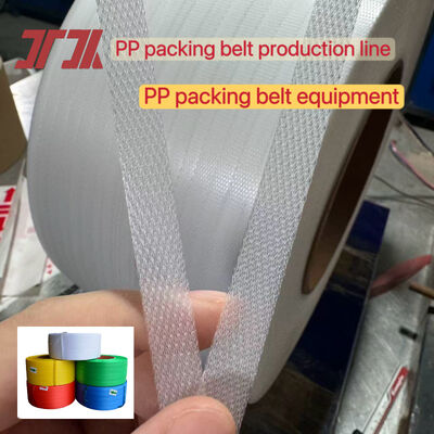 Red PP strapping 5-15mm PP packaging strapping PP packing belt for desktop strapping machines