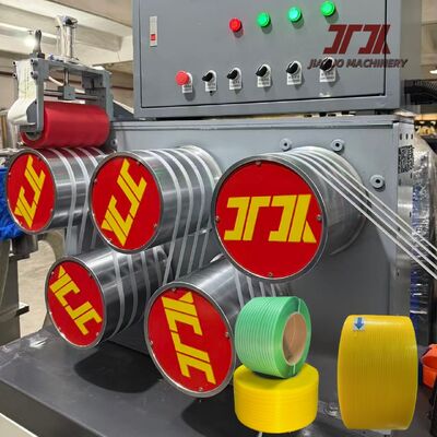 Auto PP Strap Making Machine Plastic Belt Production Line For Make PP Strapping