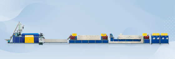 2 Belts PP Strap Band Extrusion Line 100kg/h