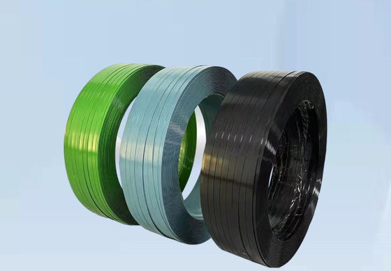 PET Steel Plastic Packing Belt Split Resistant Custom Logo Printing