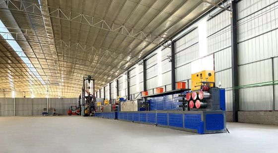 Brick Kiln Embossed Polyester PET Strap Extrusion Line 16mm Strapping Band Extruder
