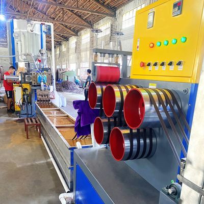 Recycling Plant PET Strap Making Machine PET Package Band Extrusion Line