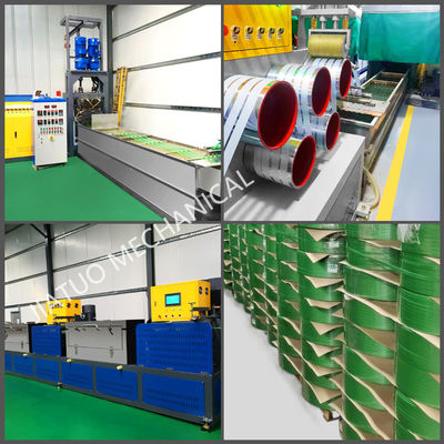 Automatic PET Plastic Strap Making Machine GUGAO Motor For Packaged Material High Precision PET Strap Extrusion Line