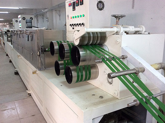Used PET Strapping Band Production Line 6 straps output 14.4tons production capacity