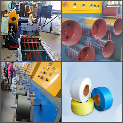 CE ISO Plastic PET PP Strap Making Machine Extruding Production Line