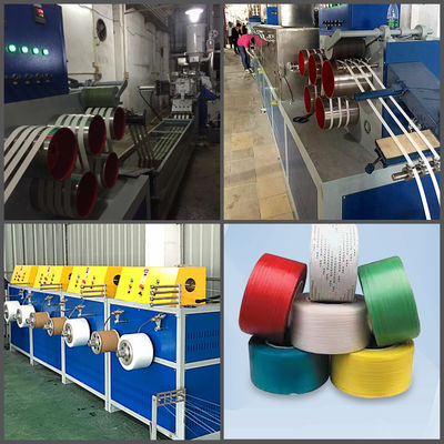 Fully Automatic PP Strap Tape Extrusion Line Make Automatic Machine Use PP Belt