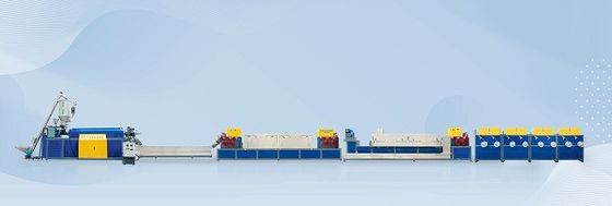 CE ISO Plastic PET PP Strap Making Machine Extruding Production Line