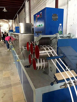 Co Rotating Parallel Twin Screw PP Strap Extruder Machine PET Strap Making Machine