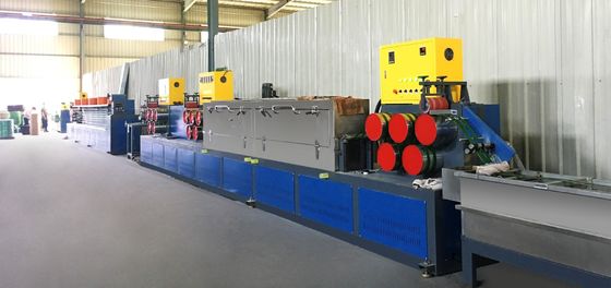 PET strapping band dispenser extrusion machine 200-600 kg/h Polyester Strap Packaging Belts