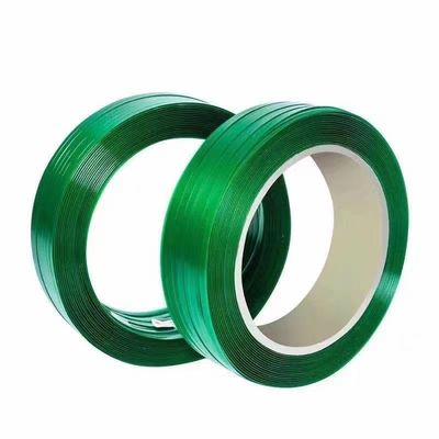 High tensile Green embossing Plastic Steel Strapping PET Packing Strap Band with good flexible