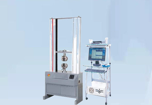 20KN Tensile Testing Machine For PET PP Strapping Band Belt Strap High Res. 0.5grade Motor Driven Ball Screw Testing Mac