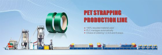 0.4 - 1.2mm PET Strap Extruder / Making Machine China Supplier Wholesale
