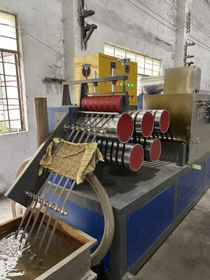 100KW Polypropylene PP Strap Production Line With 4nets Recycled Screen Changer