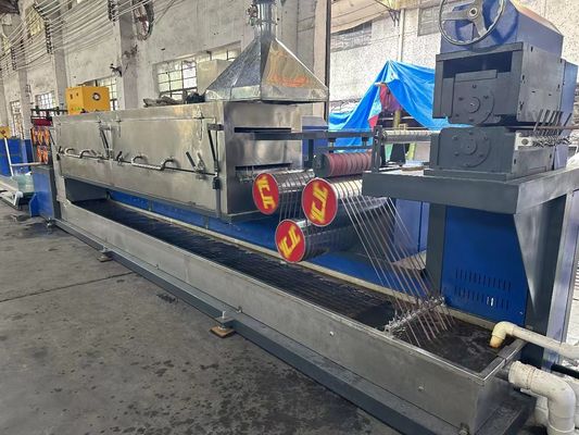 PP Strap Making Machine 0.4-1.2mm Thickness for Processing PP Fully Automatic PLC Control  PP Band Production Line