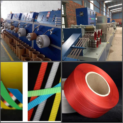 High Quality PP Strap Making Machine PP Recycled Material PP Strap Manufacturing Machine With GUGAO Motor 200KG/H