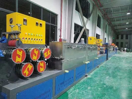 Durable PET Strap Manufacturing Machine Brickyard 100% Broken Material High-Efficiency PET Strap Extrusion Line