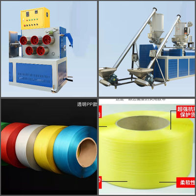 High-Speed PP Strap Making Machine Single / Multi-Color For Efficient Production