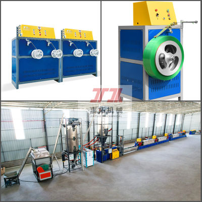 200kg/H Polyester PET Strap Extrusion Line Plastic Steel Band PET Strap Production Line