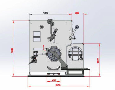 Automatic winding machine, PP packing tape servo winding machine, warranty: 12 months, stable quality