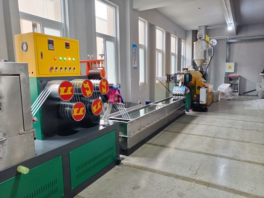5-19mm PP Strap Production Line saving 20%-30% energy with automatic winder