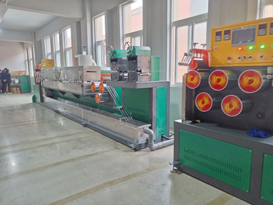 100% Recycled Material Use PP Strap Making Machine With PLC Control