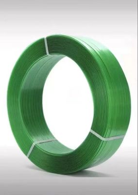 High tensile strength PET packaging belt, PET plastic steel packaging belt, good straightness, tension up to 1000KG