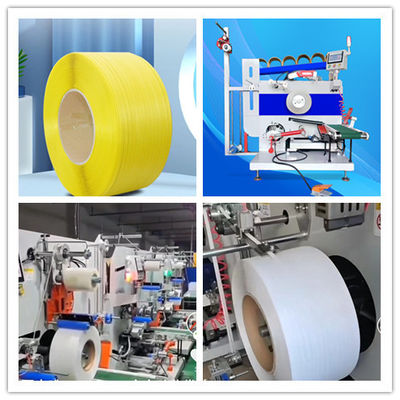 Strap Winding Machine with PLC Computer Touch Screen Servo Motor Cable Laying Xinjie Technology