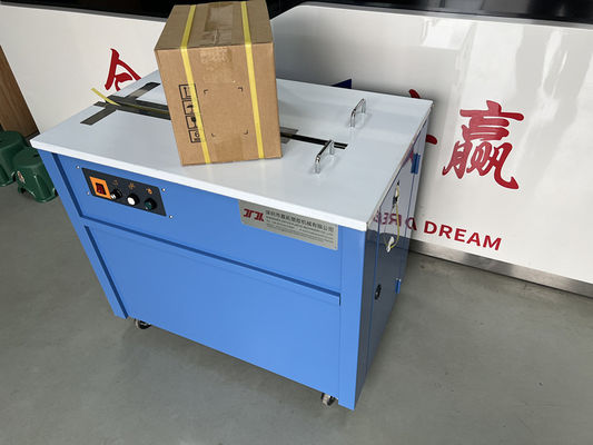 Automatic strapping machine, automatic tape conveyor strapping machine, good stability, automatic bonding, automatic cut