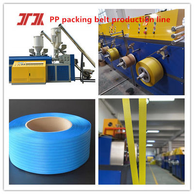 Fully Automatic Double Screw PP Strapping Band Extrusion Line With SGS CE 5-19mm Width