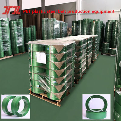 Customized Polyester PET Pallet Packing Plastic Steel Strapping Rolls Strips For Packaging