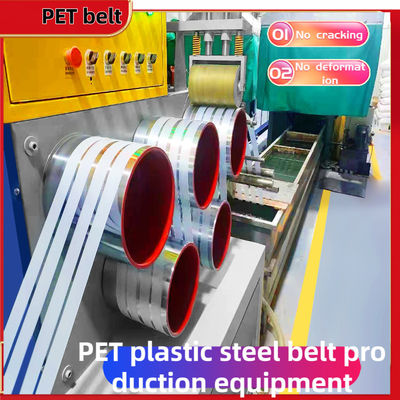 PET Extruder, Pet Strapping Equipment, PLC Control System For Automatic Wrapping Machine