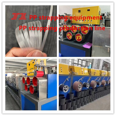 PP Extruder PP Strapping Equipment PP Strapping Production Line PLC Control System