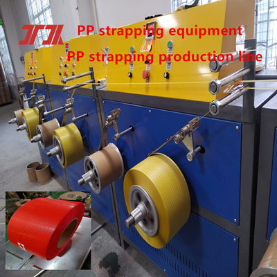 Plastic Extruder Packaging Machinery PP Extruder PP Strapping Production Line For 5-19mm Width