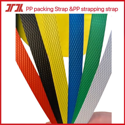 Custom Heavy Duty High Quality Embossed PP Strapping Plastic Strap Belt For Carton Light Cargo Packing 50-360kg