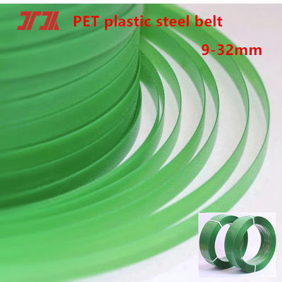 Packaging Materials PET Plastic Steel Strapping PET Plastic Strapping For Heavy Product Bundling