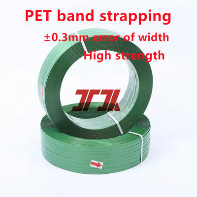 High Tensile Resistance Sturdy Polyester Plastic PET Strapping Roll PET Belt Strap for Bale Packaging