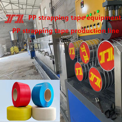 Customized PP Strapping Tape Production Line PP Strapping Tape Equipment PP Strapping Tape For Automatic Screen Changer