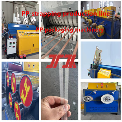 Single Double Screw Pp Strap Making Machine With Printing 5-19mm Customized Automatic Wrapping Machine