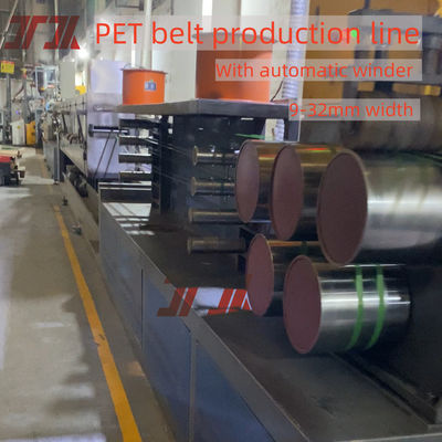 9-32mm PET Flake Pet Plastic Material Packaging Belt Band Production Line Of Pet Strap With Automatic Winder