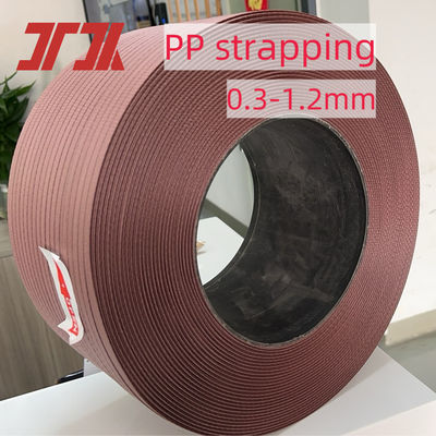 230-260Kg/h PP Strap Band Packing Belt Making Machine with semi-automatic winder making PP strapping