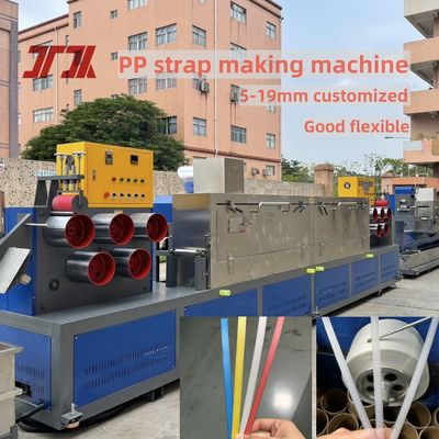 High Production Capacity PP Plastic Belt Making Machine 4 Line High Precision