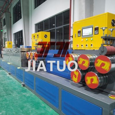 Single Screw PET Strap Production Line Packing Belt Extruder Machine With PLC Control System High Speed