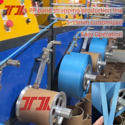 Customized PP plastic machinery PP strapping production line PP strapping equipment Line speed  200-300 m/min