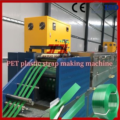 260kg/H PET strap making machine with 5000L pre-drying barrel and PLC control system