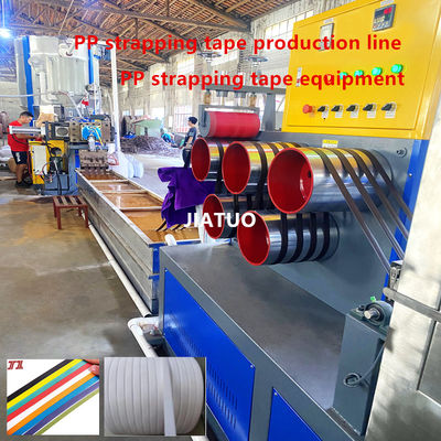 Plastic machines 100% raw materials PP strapping tape production line PP strapping tape production equipment PP strapping tape for automatic screen changer