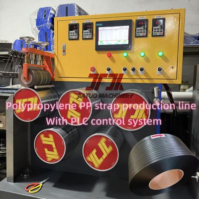 5-19mm PP strap production line with unique screw 4nets automatic screen changer